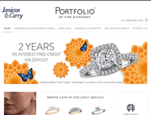 Tablet Screenshot of jamieson-carry.portfoliooffinediamonds.com